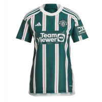 Camiseta Manchester United Casemiro #18 Visitante Equipación para mujer 2023-24 manga corta